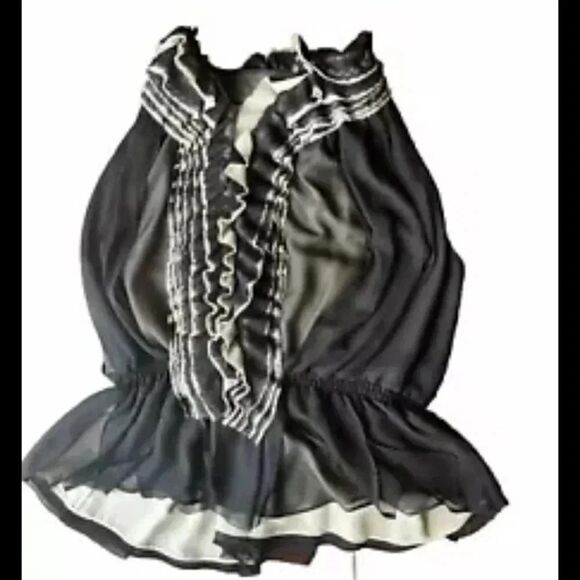 Neiman Robert Rodriguez Ruffled Top For Target Size M - Picture 4 of 8